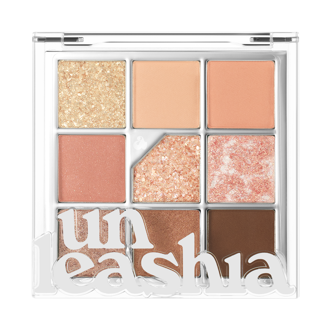Unleashia - Glitterpedia Eye Palette - 3 All of Coralpink - 6,6g