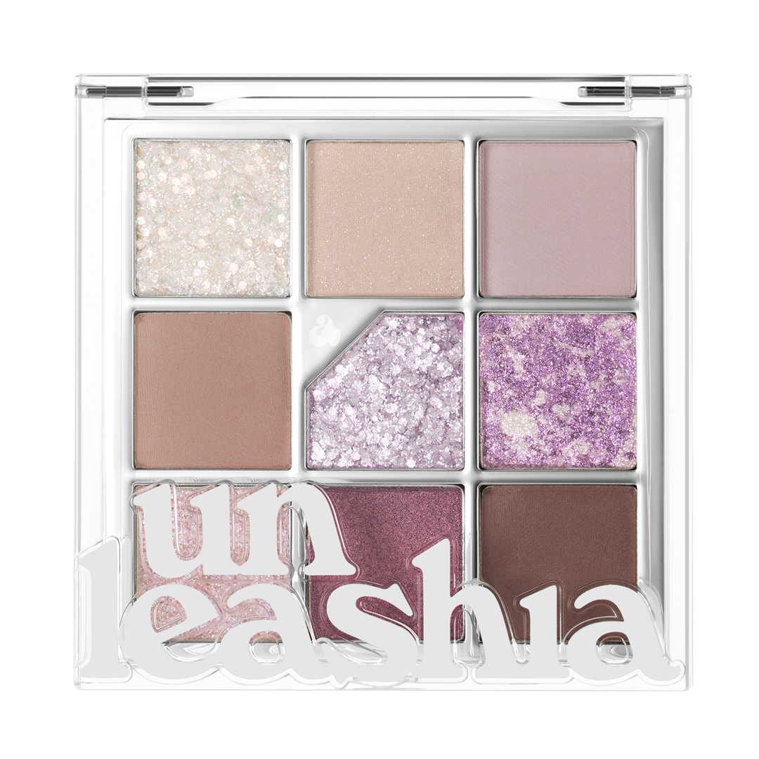 Unleashia - Glitterpedia Eye Palette - 4 All of Lavender Fog