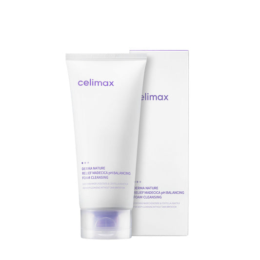 Celimax  Derma Nature Relief Madecicia pH Balancing Foam Cleansing - 150ml